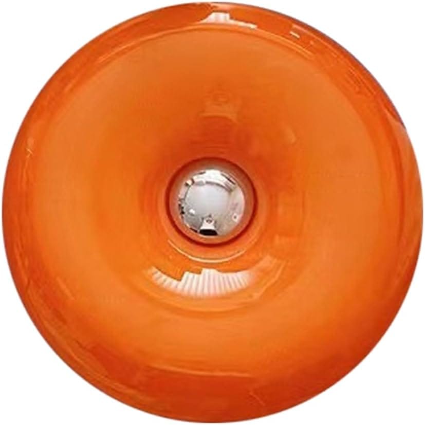 Lampe Donuts Orange LED Tactile Ø30 cm – Verre Design