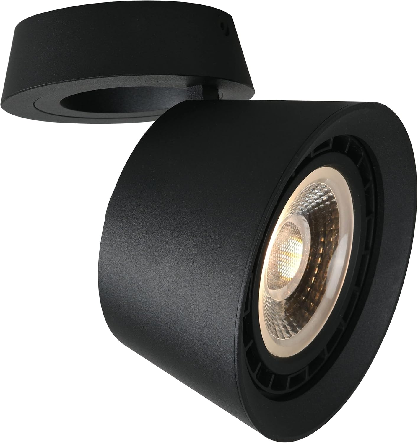 Spot LED Orientable 12W Noir 3000K – Rotation 360° – Éclairage Moderne – Image 5