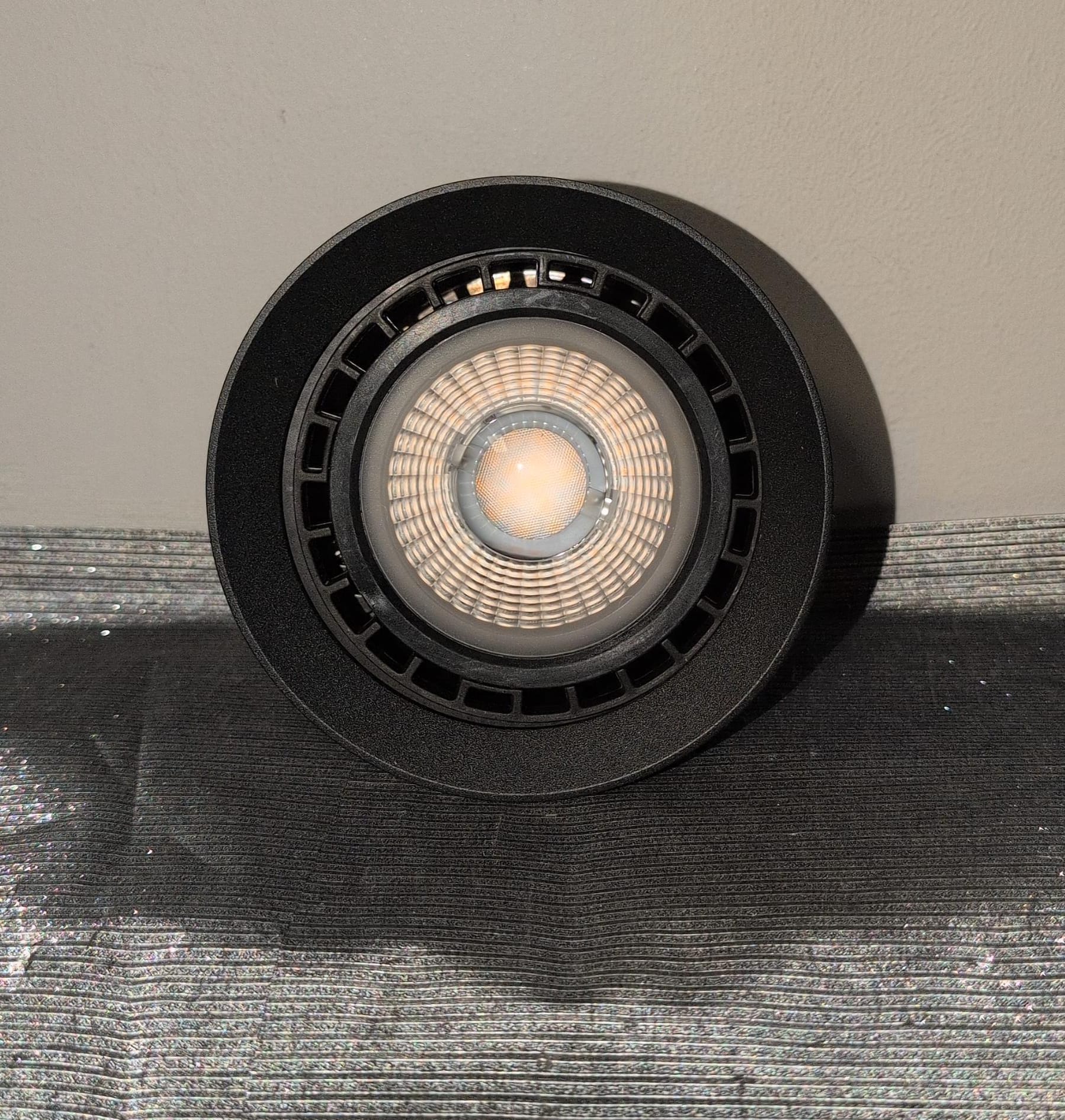 Spot LED Orientable 12W Noir 3000K – Rotation 360° – Éclairage Moderne – Image 14
