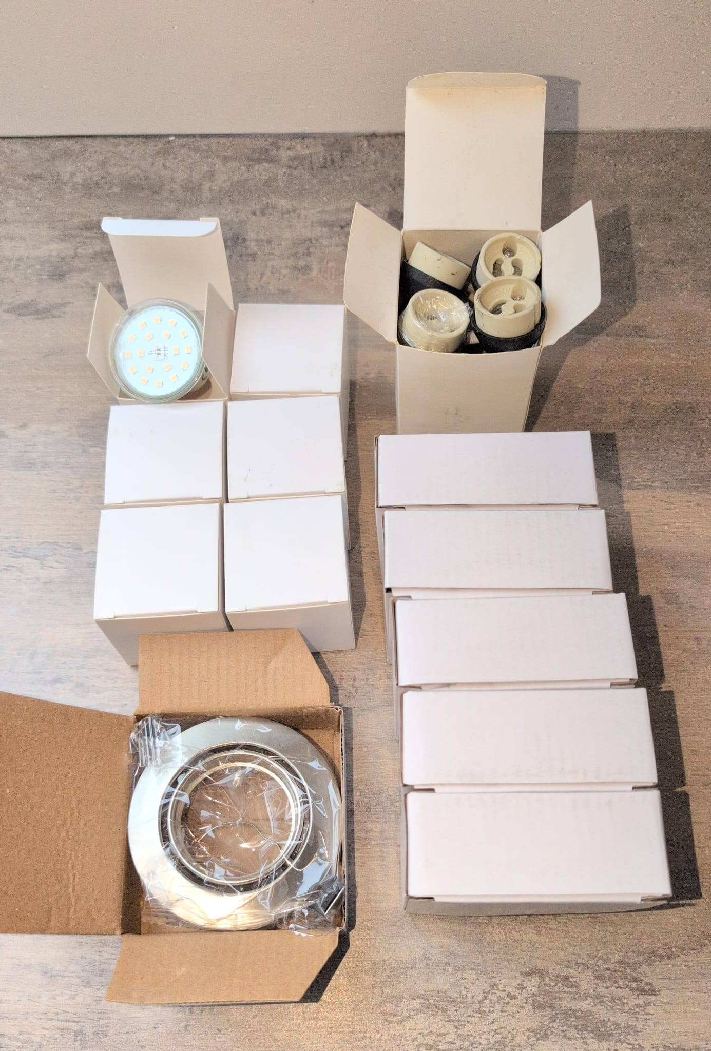 Lot de 6 Spots LED Encastrables GU10 5W 3000K Nickel Satiné – Image 11